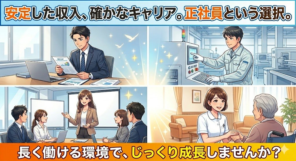 中古住宅の仕入・リフォーム企画営業 / 裁量大・想定年収350万円から600万円・昇給年2回・宅建手当月3万円・借上げ住宅制度・退職金制度