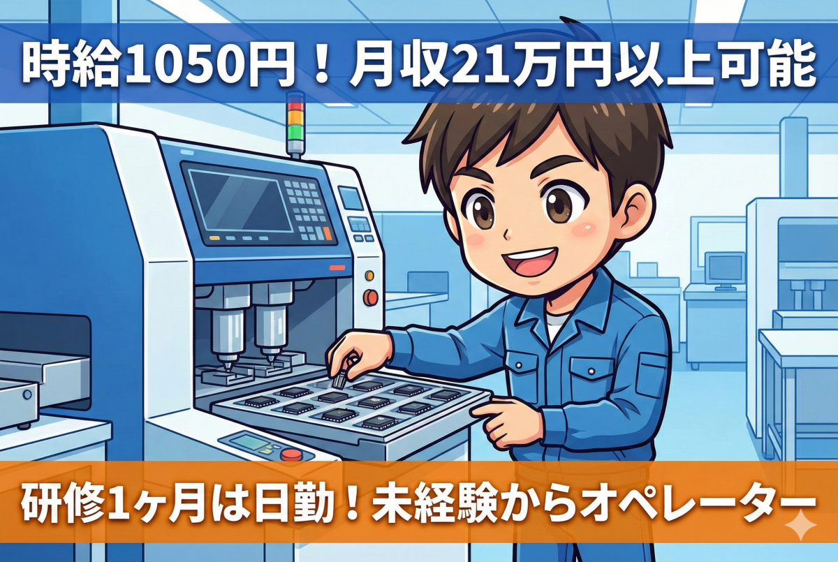 プラスチック製品の組立スタッフ/ブランクOK・丁寧な研修あり/伊達市