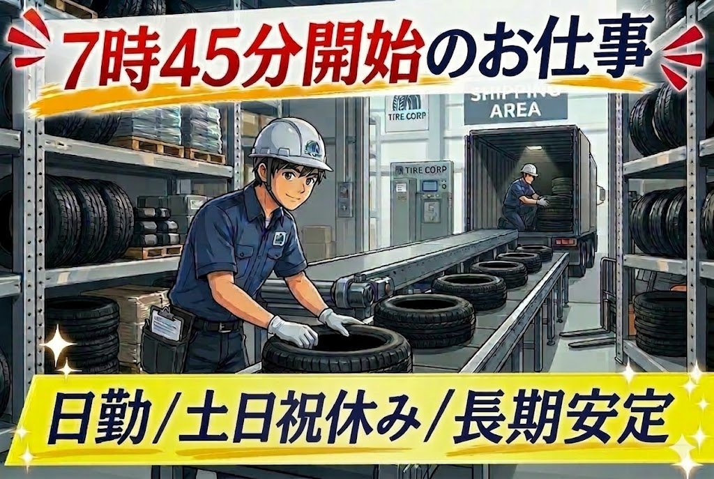 完成品の積込・出荷スタッフ/フォークリフト資格を活かせる・経験者歓迎/白河市