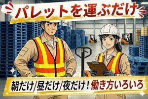 筒状の材料を定位置まで運ぶお仕事//土日休/幅広い年代活躍/